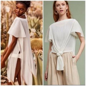 Anthropologie Akemi + Kin knotted tunic